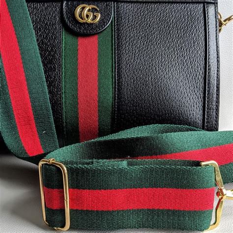 gucci green and red strip jpg|Gucci straps green and red.